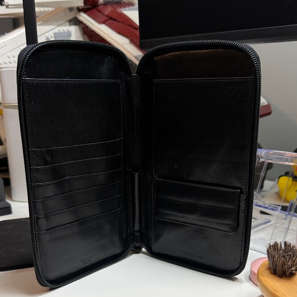 Prada Black Nylon Zip Wallet - Picture 5 of 8